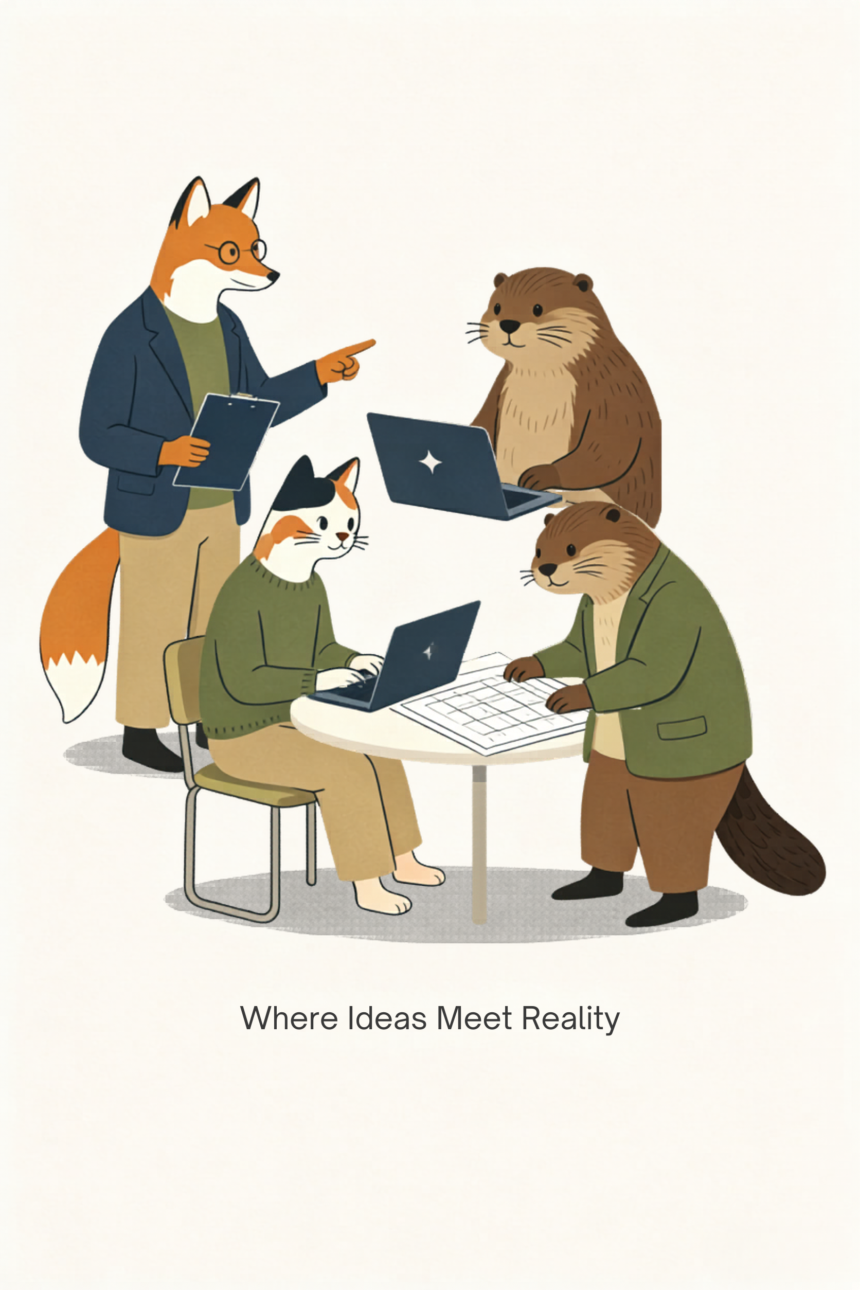 HaoPlace 品牌角色 Where Ideas Meet Reality